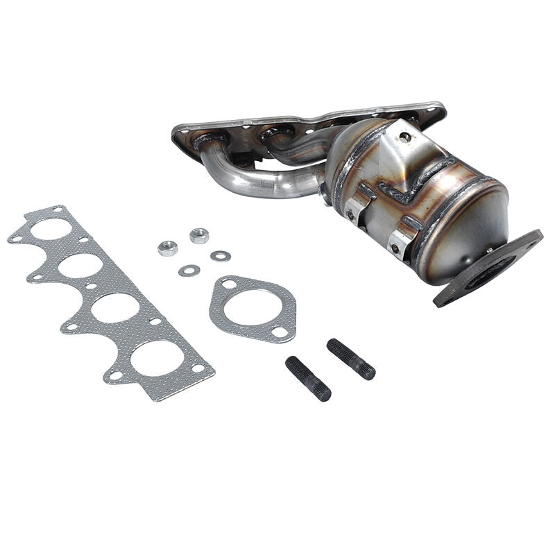 Exhaust Manifold & Catalytic Converter Fit For Hyundai Accent Veloster For Kia Rio Soul 1.6L 2011-2017