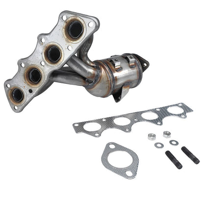 Exhaust Manifold & Catalytic Converter Fit For Hyundai Accent Veloster For Kia Rio Soul 1.6L 2011-2017