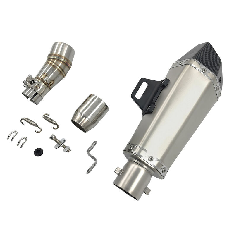Modified Exhaust Muffler Pipe Silencer Fit For Kawasaki Z250 Ninja 250 300 2013-2016