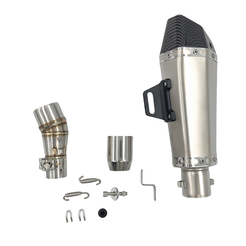 Modified Exhaust Muffler Pipe Silencer Fit For Kawasaki Z250 Ninja 250 300 2013-2016