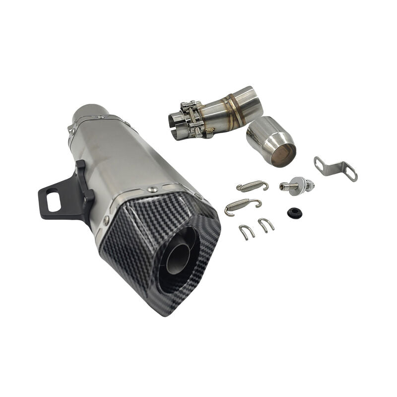 Modified Exhaust Muffler Pipe Silencer Fit For Kawasaki Z250 Ninja 250 300 2013-2016