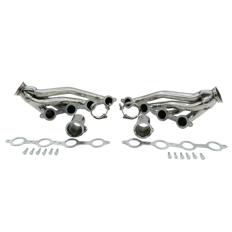 V-Band Manifold Header Fit For Camaro For Chevelle For Nova For Firebird V8 4.8L 5.3L 5.7L 6.0L 6.2L Engines