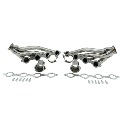V-Band Manifold Header Fit For Camaro For Chevelle For Nova For Firebird V8 4.8L 5.3L 5.7L 6.0L 6.2L Engines