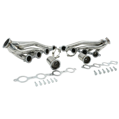 V-Band Manifold Header Fit For Camaro For Chevelle For Nova For Firebird V8 4.8L 5.3L 5.7L 6.0L 6.2L Engines