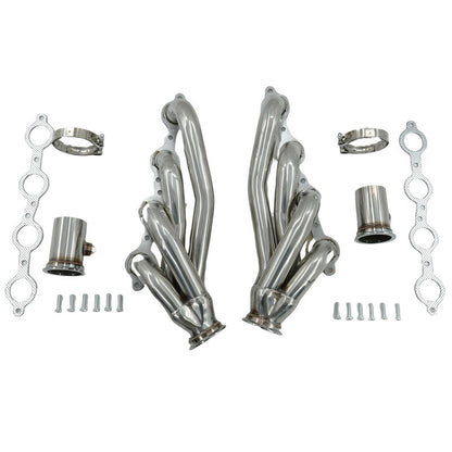 V-Band Manifold Header Fit For Camaro For Chevelle For Nova For Firebird V8 4.8L 5.3L 5.7L 6.0L 6.2L Engines