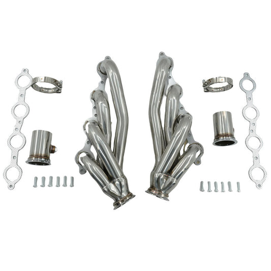 V-Band Manifold Header Fit For Camaro For Chevelle For Nova For Firebird V8 4.8L 5.3L 5.7L 6.0L 6.2L Engines