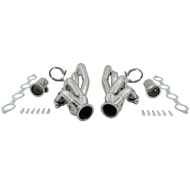 V-Band Manifold Header Fit For Camaro For Chevelle For Nova For Firebird V8 4.8L 5.3L 5.7L 6.0L 6.2L Engines