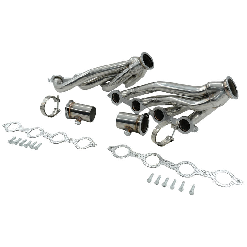 V-Band Manifold Header Fit For Camaro For Chevelle For Nova For Firebird V8 4.8L 5.3L 5.7L 6.0L 6.2L Engines