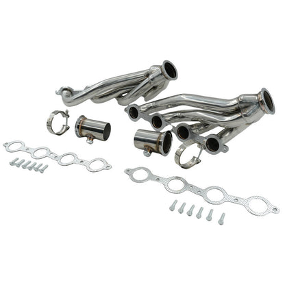 V-Band Manifold Header Fit For Camaro For Chevelle For Nova For Firebird V8 4.8L 5.3L 5.7L 6.0L 6.2L Engines