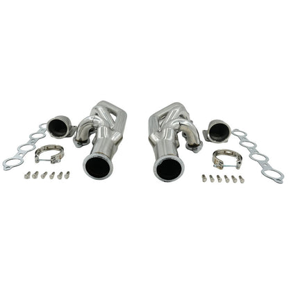 Turbo Manifold Header+Elbow Fit For Chevrolet Small Block V8 LS1 LS6 LSX Camaro Corvette For GM Cadillac CTS
