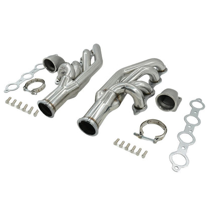 Turbo Manifold Header+Elbow Fit For Chevrolet Small Block V8 LS1 LS6 LSX Camaro Corvette For GM Cadillac CTS