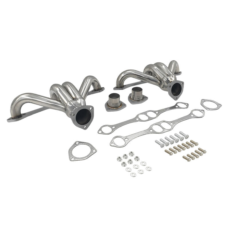 Manifold Exhaust Headers Fit For All Small Block Chevy V8 Engines 283 305 327 350