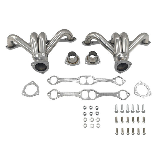 Manifold Exhaust Headers Fit For All Small Block Chevy V8 Engines 283 305 327 350