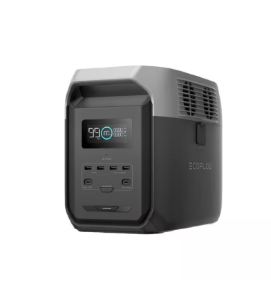 EcoFlow Delta 3 1500 with 1800W total AC Output and Built in 1536Wh (128Ah@12V) Battery