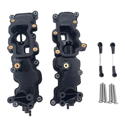 Pair Intake Manifold KIT Fit For Audi A4 A5 A6 A8 Q5 Q7 For Volkswagen Phaeton Touareg 059129711 059129712