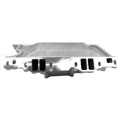 Engine Intake Manifold Dual Plane Silver Fit For Small Block Chrysler 318 340 360