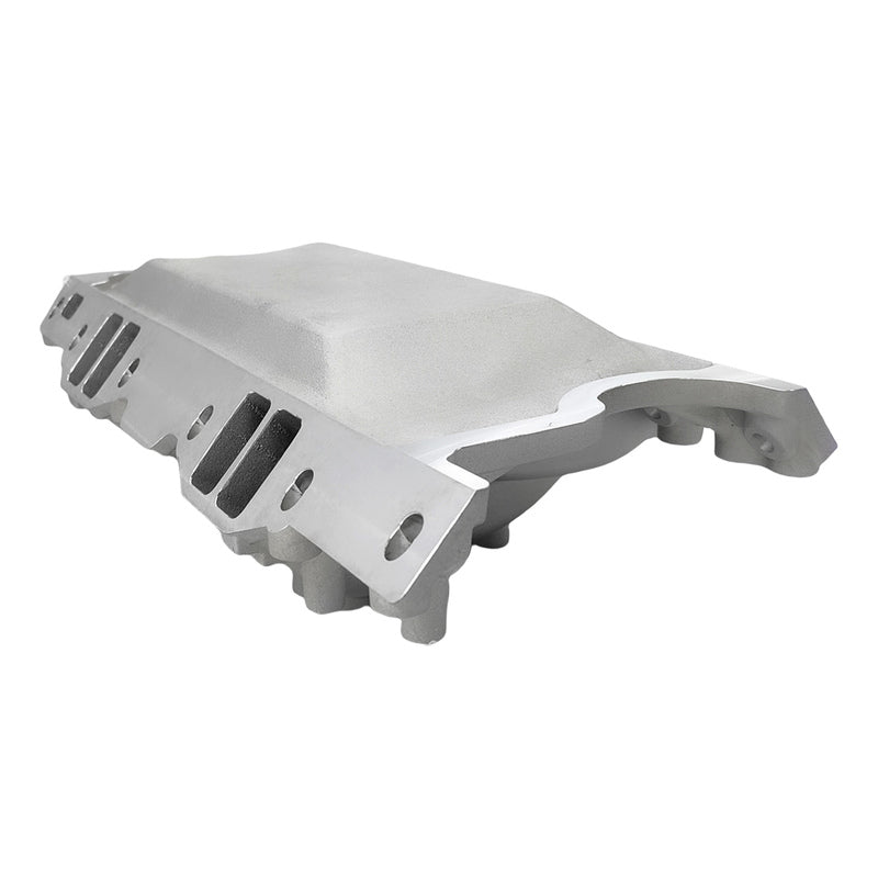 Engine Intake Manifold Dual Plane Silver Fit For Small Block Chrysler 318 340 360