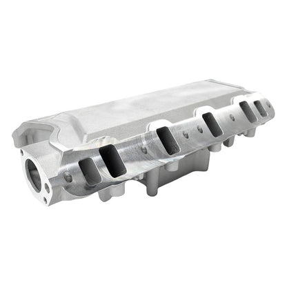 High Rise 4 Barrel Manifold Single Plane Fit For Ford Windsor 302 V8 Satin Finished