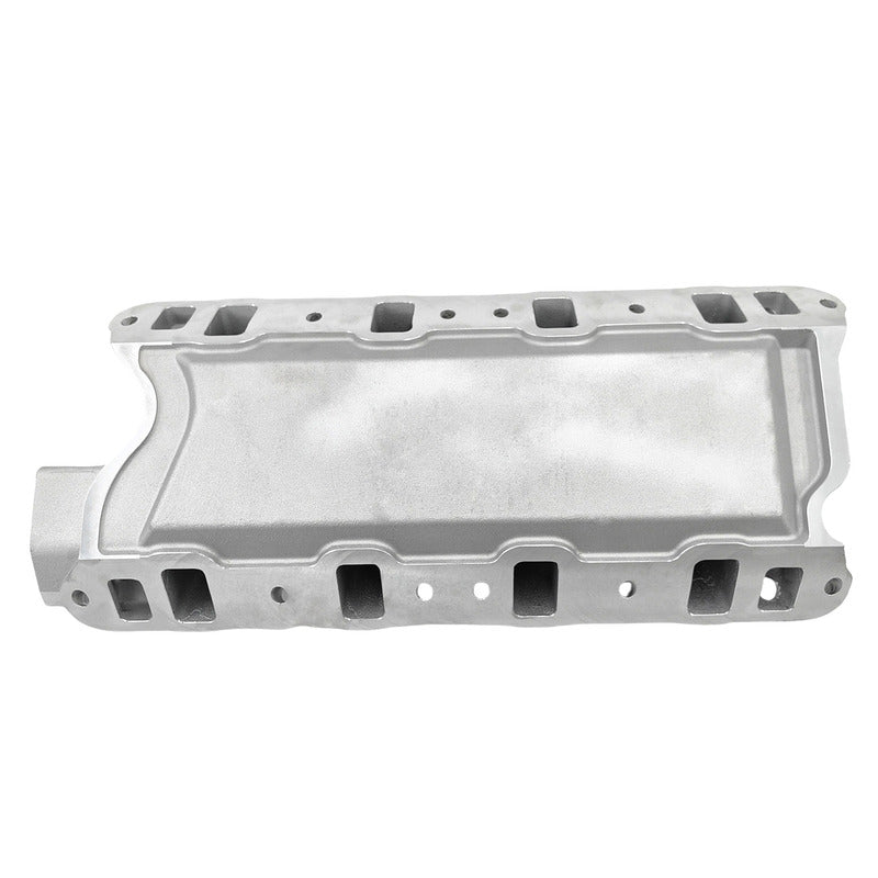 High Rise 4 Barrel Manifold Single Plane Fit For Ford Windsor 302 V8 Satin Finished