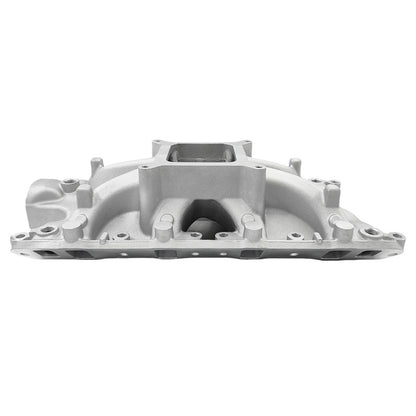 High Rise 4 Barrel Manifold Single Plane Fit For Ford Windsor 302 V8 Satin Finished