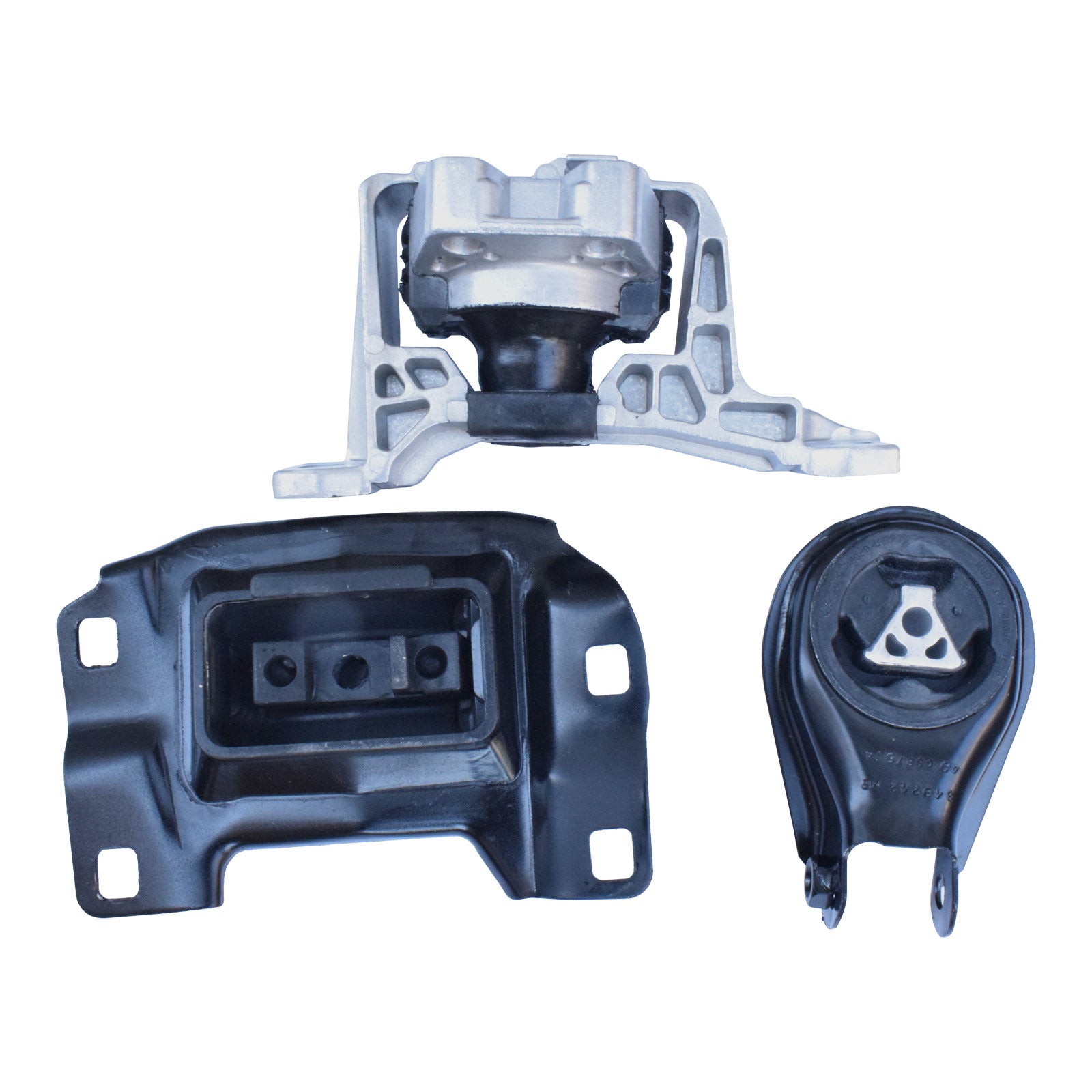 3 Pcs Engine Mount Kit Petrol Fit For Mazda 3 2.0L MZR BK BL Rear 2004-ON For Ford Focus LS LT LV LW 2.0L 2005-2011