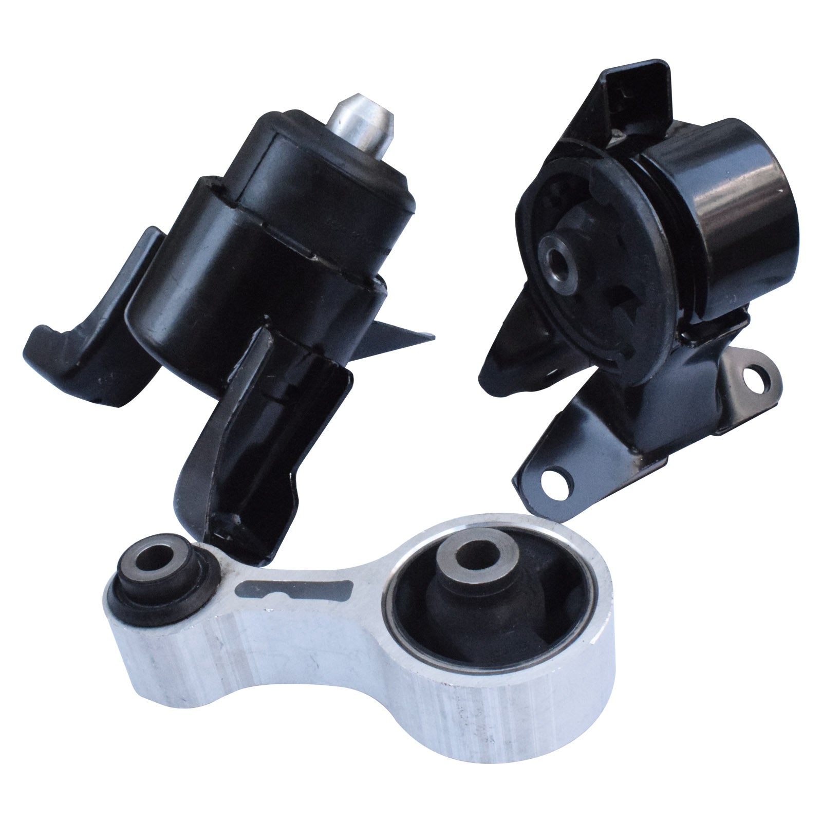 Engine Mount Set Fit For Mazda 6 02-1/08 2.3L A/M Auto Manual Left + Right + Rear 3pcs