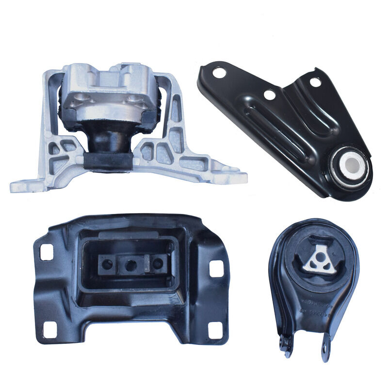 4 Pcs Front & Rear Transmission Engine Mount Kit Fit For Mazda 3 BK BL 2.0L 2004-2013