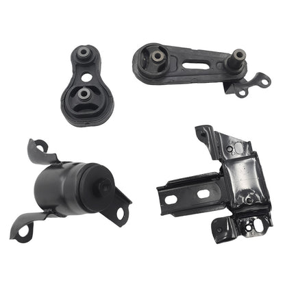 4 Pcs Engine Mount Kit Fit For Mazda 2 DE 1.5L ZY ENG. Auto 2007-2014