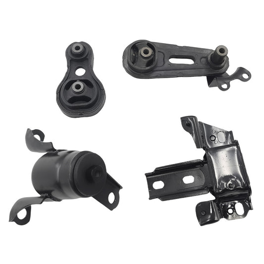 4 Pcs Engine Mount Kit Fit For Mazda 2 DE 1.5L ZY ENG. Auto 2007-2014