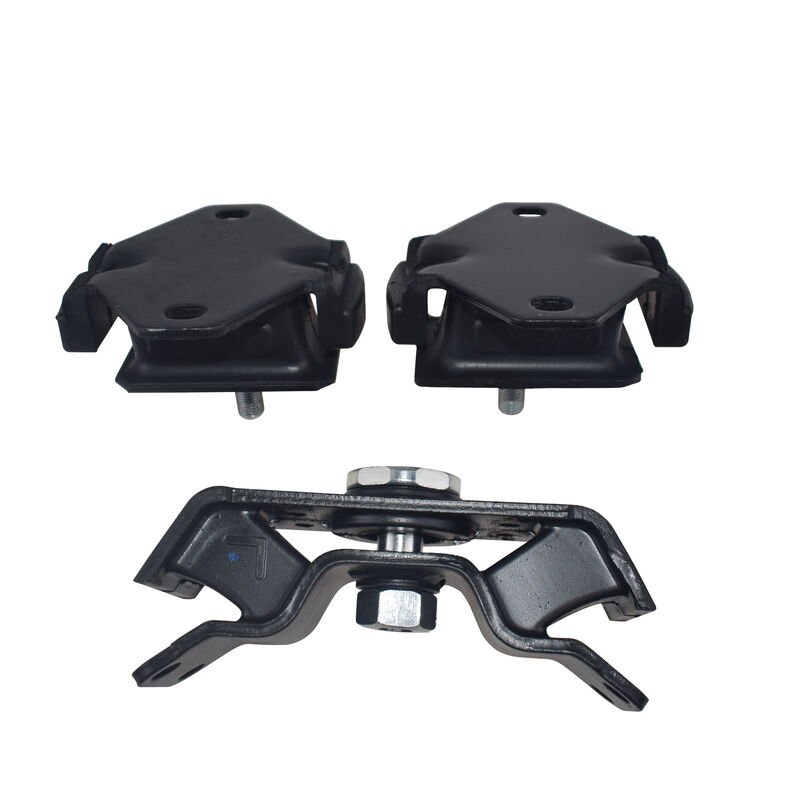 Set Of 3 Front Engine + Rear Gearbox Mount Fit For Toyota Hilux 4x4 LN106 2.8L 3L