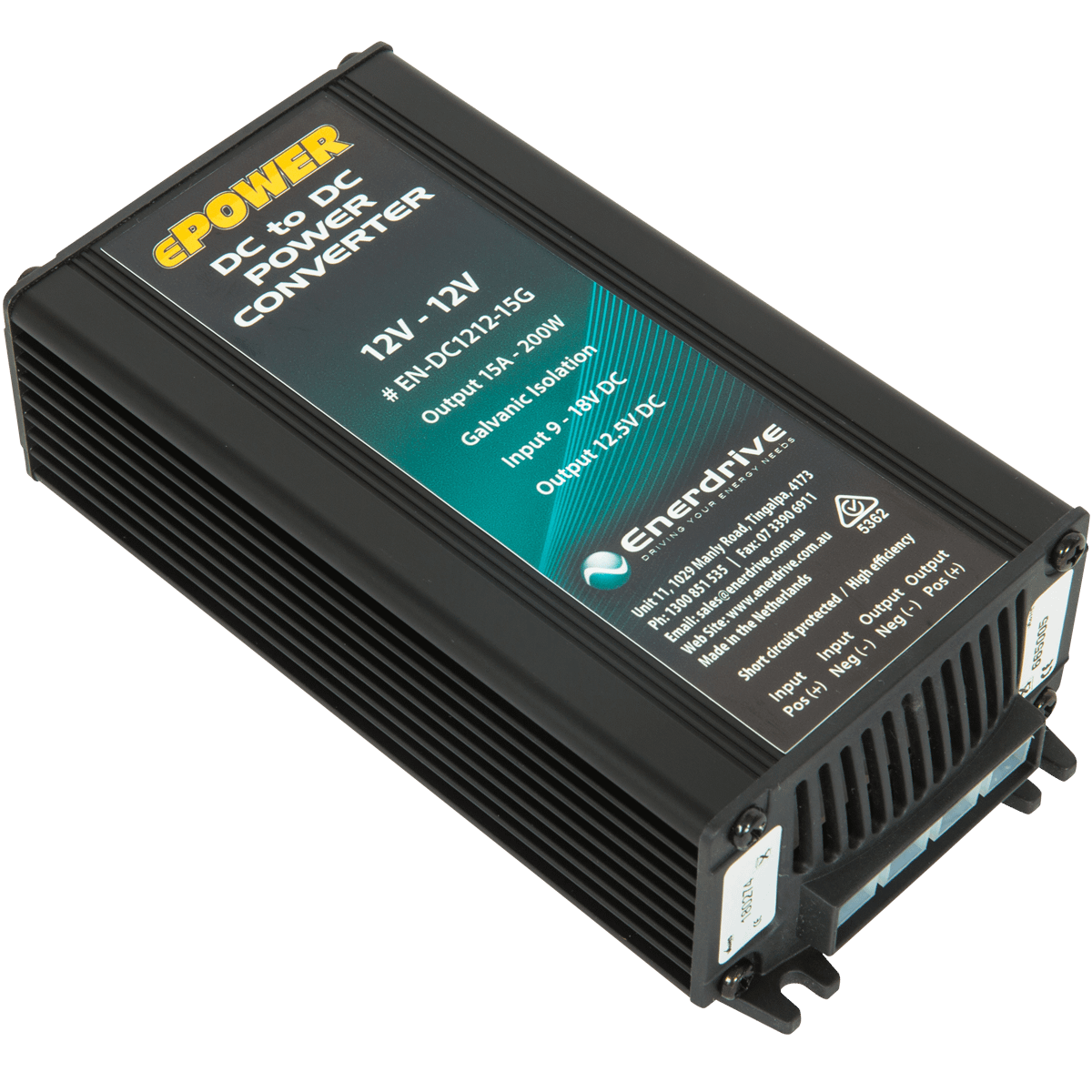 12V – 12V / 15A Gal Iso EN-DC1212-15G