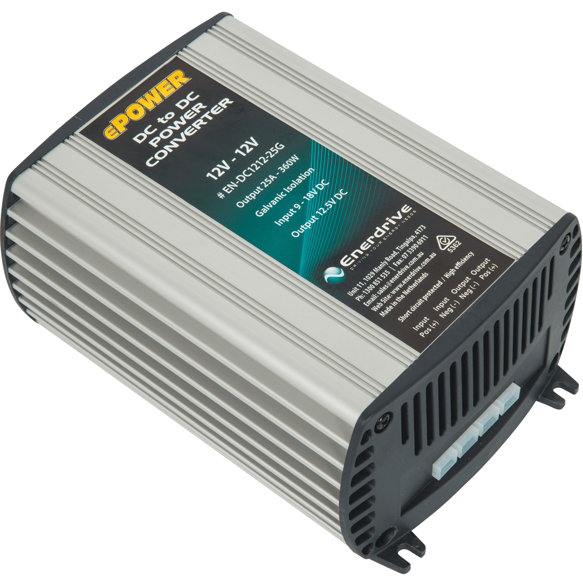 12V – 12V / 25A Gal Iso EN-DC1212-25G