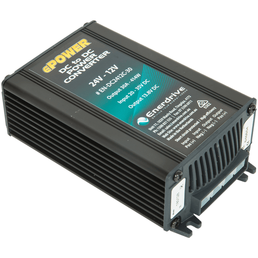 Enerdrive EN-DC2412C-30 12V-24V 30A DC Converter Output 13.8V