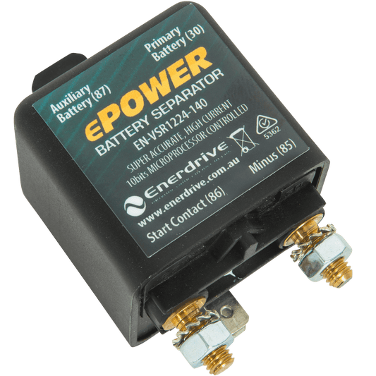 Enerdrive 140A 12/24v Voltage Sensitive Relay EN-VSR1224-140
