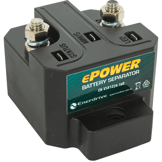 Enerdrive 160A 12/24v Voltage Sensitive Relay EN-VSR1224-160
