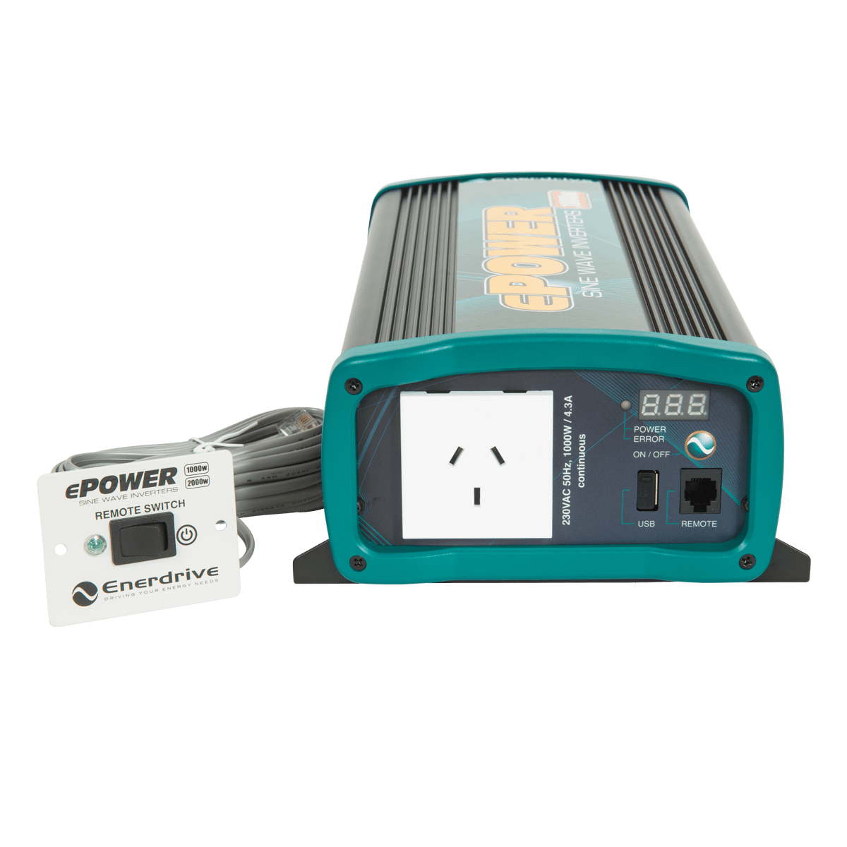 ePOWER 1000W True Sine Wave Inverter EN1110S