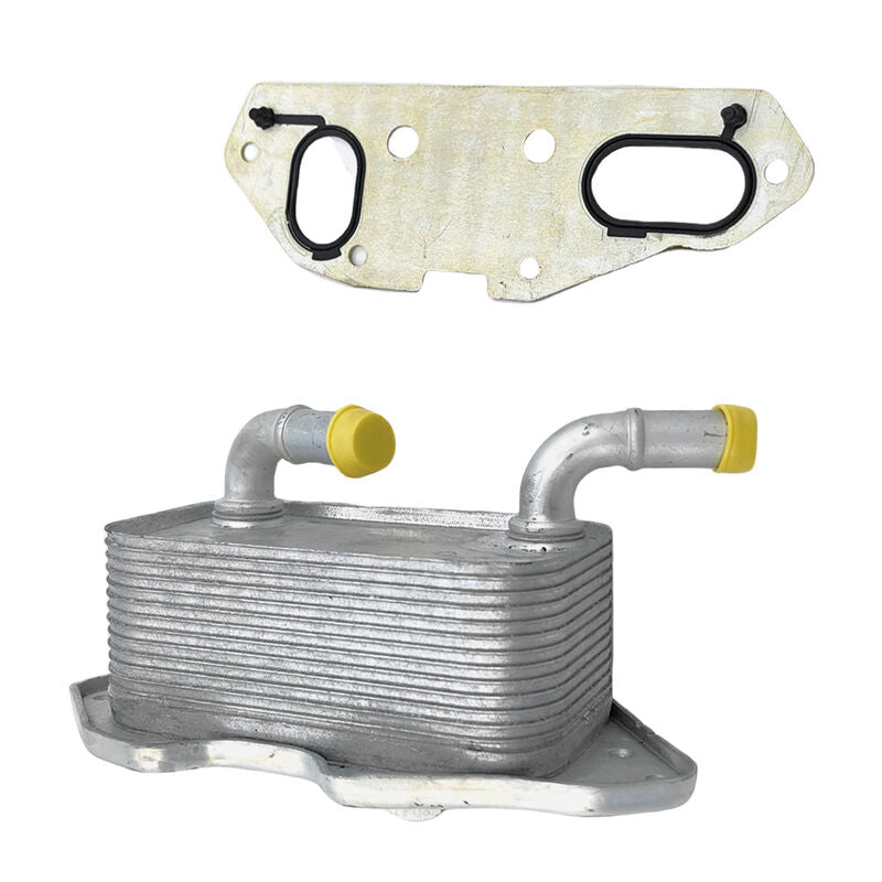 Engine Oil Cooler With Gasket Fit For Audi A4 B6 B7 A5 A6 C6 C7 A7 A8 Q5 Q7 4L Petrol 2004-2018 06E117021G 06E117021L