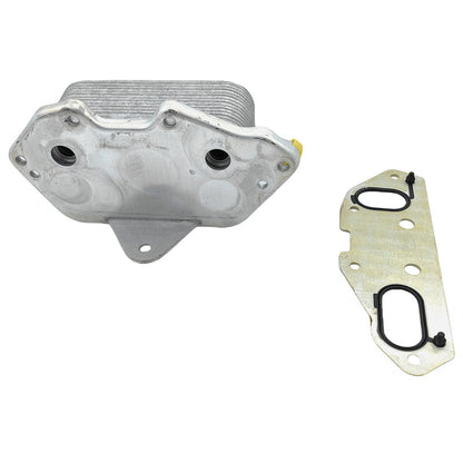 Engine Oil Cooler With Gasket Fit For Audi A4 B6 B7 A5 A6 C6 C7 A7 A8 Q5 Q7 4L Petrol 2004-2018 06E117021G 06E117021L