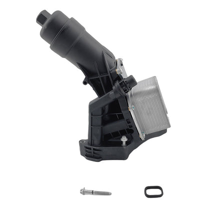 Engine Oil Cooler Filter Housing Assembly With Gasket Fit For BMW 1 F20 2 F22 3 F30 5 G30 6 G32 11428596283
