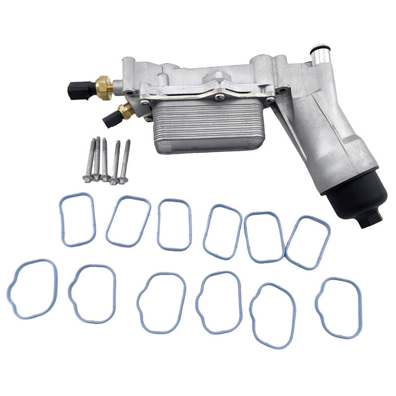 Oil Cooler Filter Adapter Housing Assembly With Gaskets Fit For Dodge Journey For Jeep Cherokee Grand Cherokee Wrangler 68596317AB