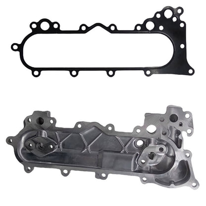 Oil Cooler Cover With Gasket Fit For Toyota LandCruiser HDJ78 HZJ80 HDJ100 Coaster HDB50 HZB70 1572117012