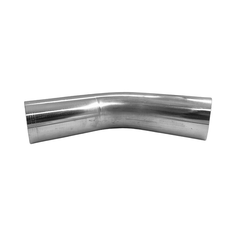 Exhaust Pipe Mandrel Bend 3" Inch 45 Degree 76mm Aluminised Mild Steel