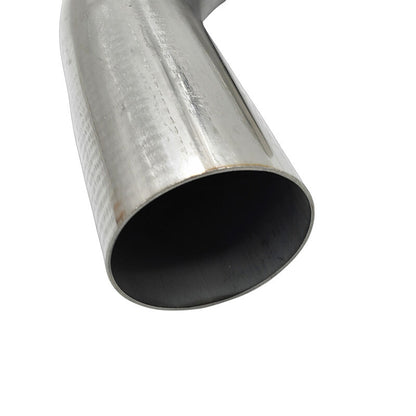 Exhaust Pipe Mandrel Bend 2.5" Inch 90 Degree 63mm Aluminised Mild Steel