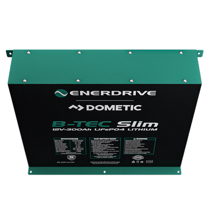 Enerdrive | Dometic B-TEC 12V 300Ah Slimline Lithium Battery