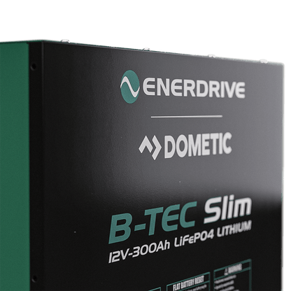 Enerdrive | Dometic B-TEC 12V 300Ah Slimline Lithium Battery