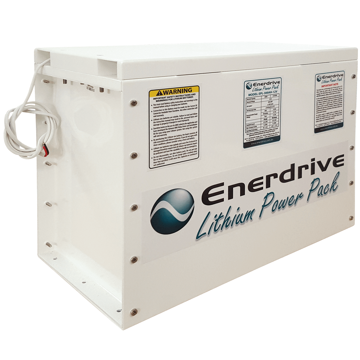 300Ah Compact Pro Series Lithium Battery 12V - EPL-300AH-12V-COMPACT