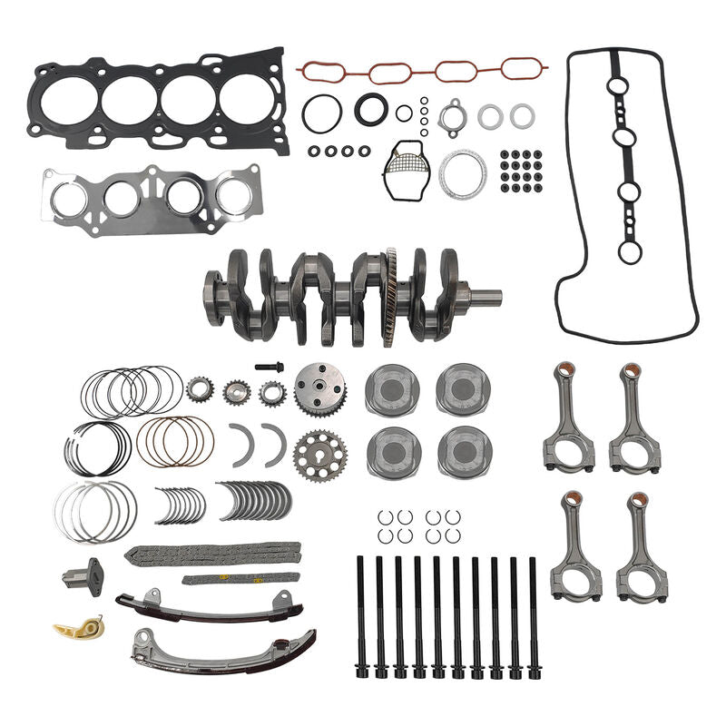 Engine Overhaul Rebuild Kit 2AZ-FE 2.4L With Crankshaft Rods Timing Kit Fit For Toyota RAV4 Corolla XRS Matrix S For Scion TC