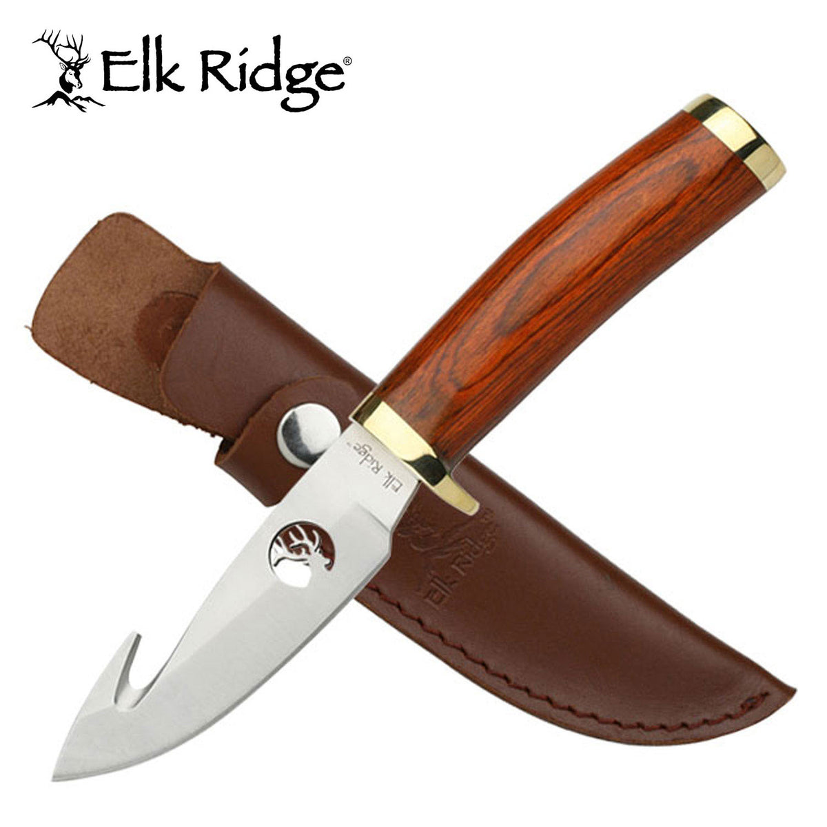 Elk Ridge Gut Hook Hunting Knife
