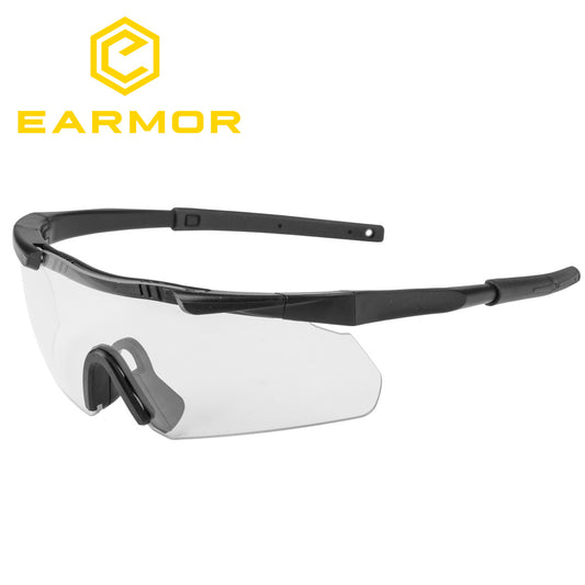 Earmor 400 UV Protection Impact Resistant Blade Style Shooting Glasses
