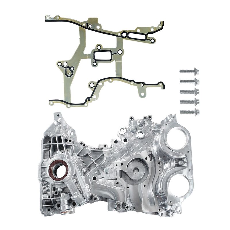 Front Timing Chain Cover Oil Pump With Gasket Fit For Chevrolet Cruze Sonic Trax 1.4 2011-2022 25195406